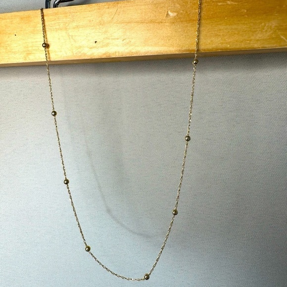 Womens 925 Italy Gold plated Chain Necklace Statement Bib - Picture 5 of 6